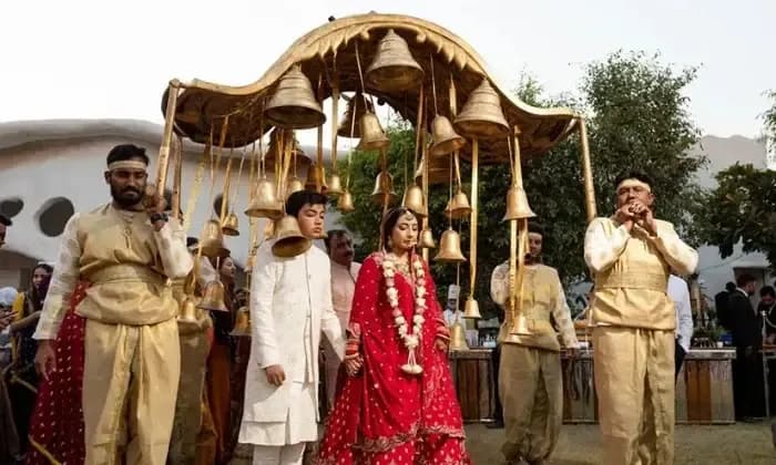 Bride & Groom Entry in Alwar : Rams Event