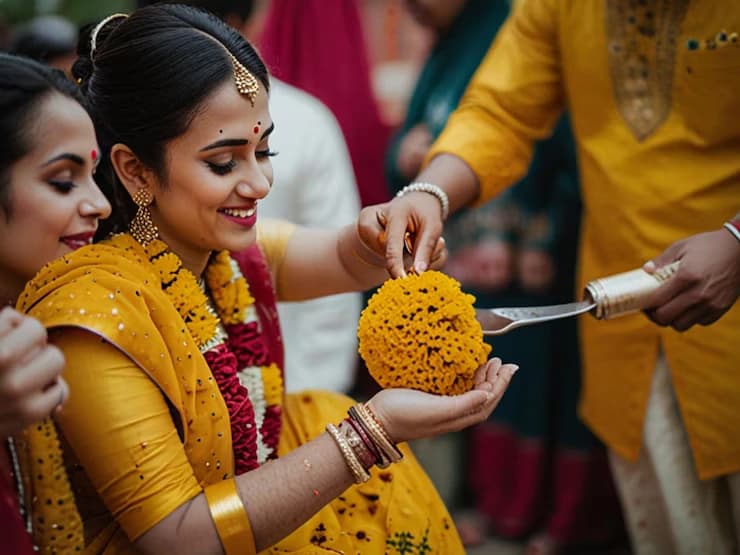 Haldi Ceremony in alwar